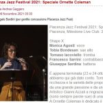 Andrea Gaggero per "Jazz Convention"Nov. 2021